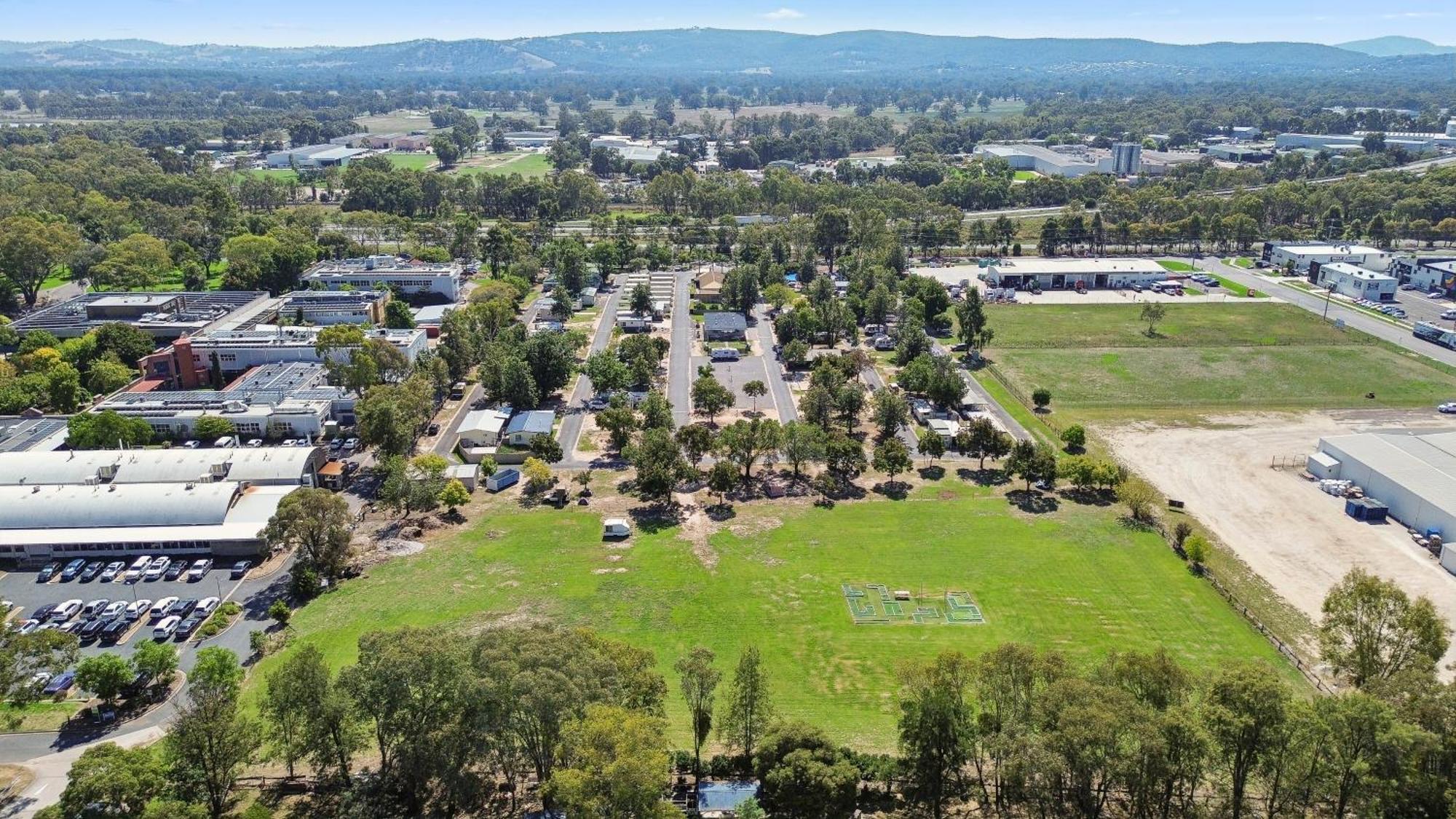Borderland Wodonga Holiday Park 外观 照片